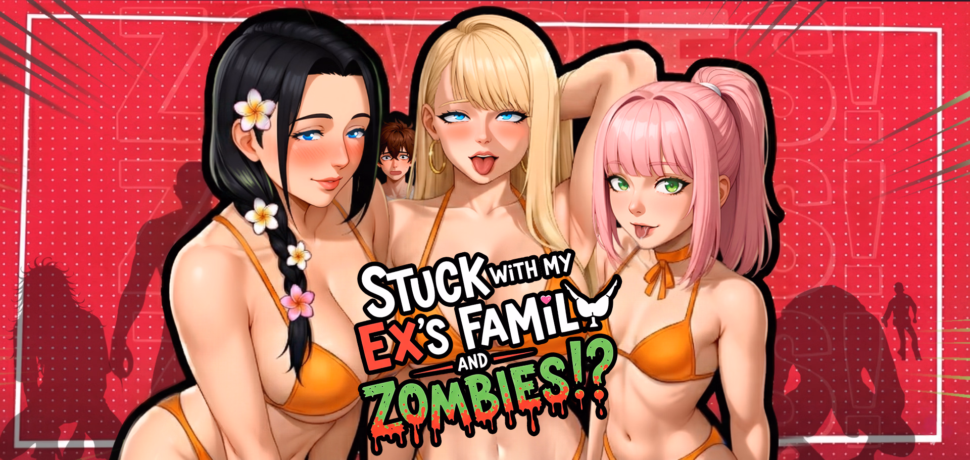 [PC+安卓][后宫SLG/动态/官中/2D]被困在前任的家人和僵尸中间 Stuck with My Ex’s Family and Zombies v1.3+DLC [1.33GB] - 芒果游戏库-芒果游戏库