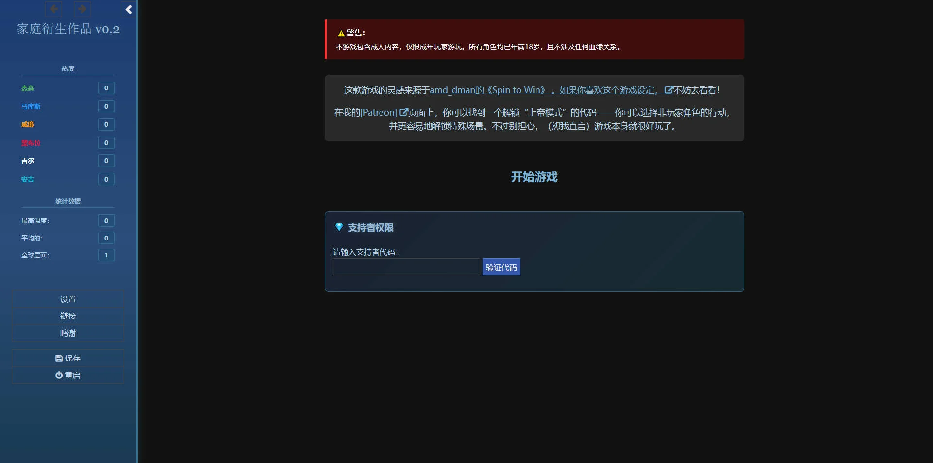 [PC][HTML/汉化/真人/]家族衍生剧/Family Spinoff v0.2 浏览器汉化 [736MB] - 芒果游戏库-芒果游戏库