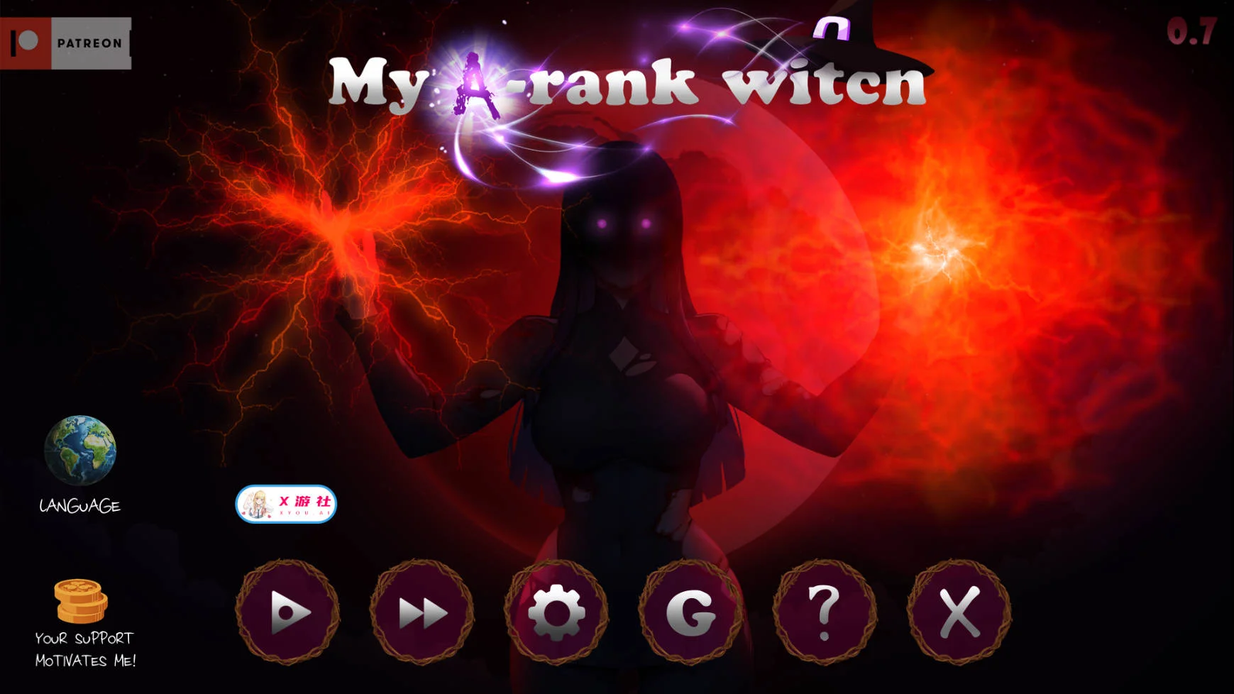 [PC][SLG/汉化/NTR/]我的A级魔女/My A-rank Witch v0.7 AI汉化 [1.83GB] - 芒果游戏库-芒果游戏库