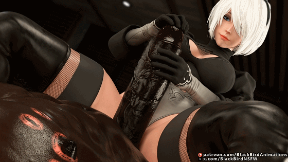 BlackBirdNSFW 2月新作：伊芙+2B [3D/无修/CV] - 芒果游戏库-芒果游戏库