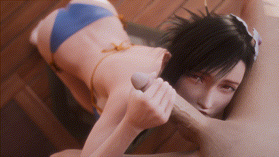 JuicyNeko-Tifa_ResortBlowjob_4K-蒂法 [3D] - 芒果游戏库-芒果游戏库