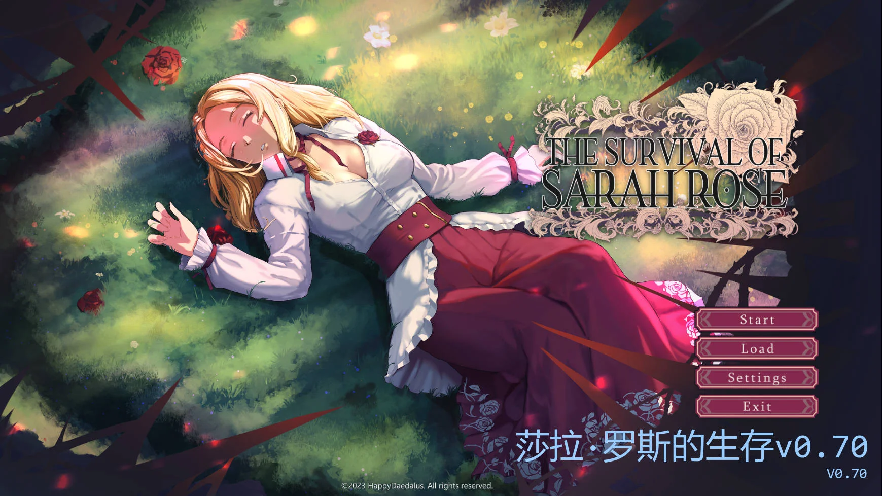 [PC][SLG/汉化/NTR/]莎拉罗斯的生存/The Survival of Sarah Rose v0.70 AI汉化 [1.75GB] - 芒果游戏库-芒果游戏库