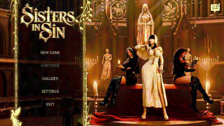 [PC][欧美后宫SLG/官中/动态/欧美]罪恶修女会 Sisters in Sin 官中步兵版 [4.10GB] - 芒果游戏库-芒果游戏库