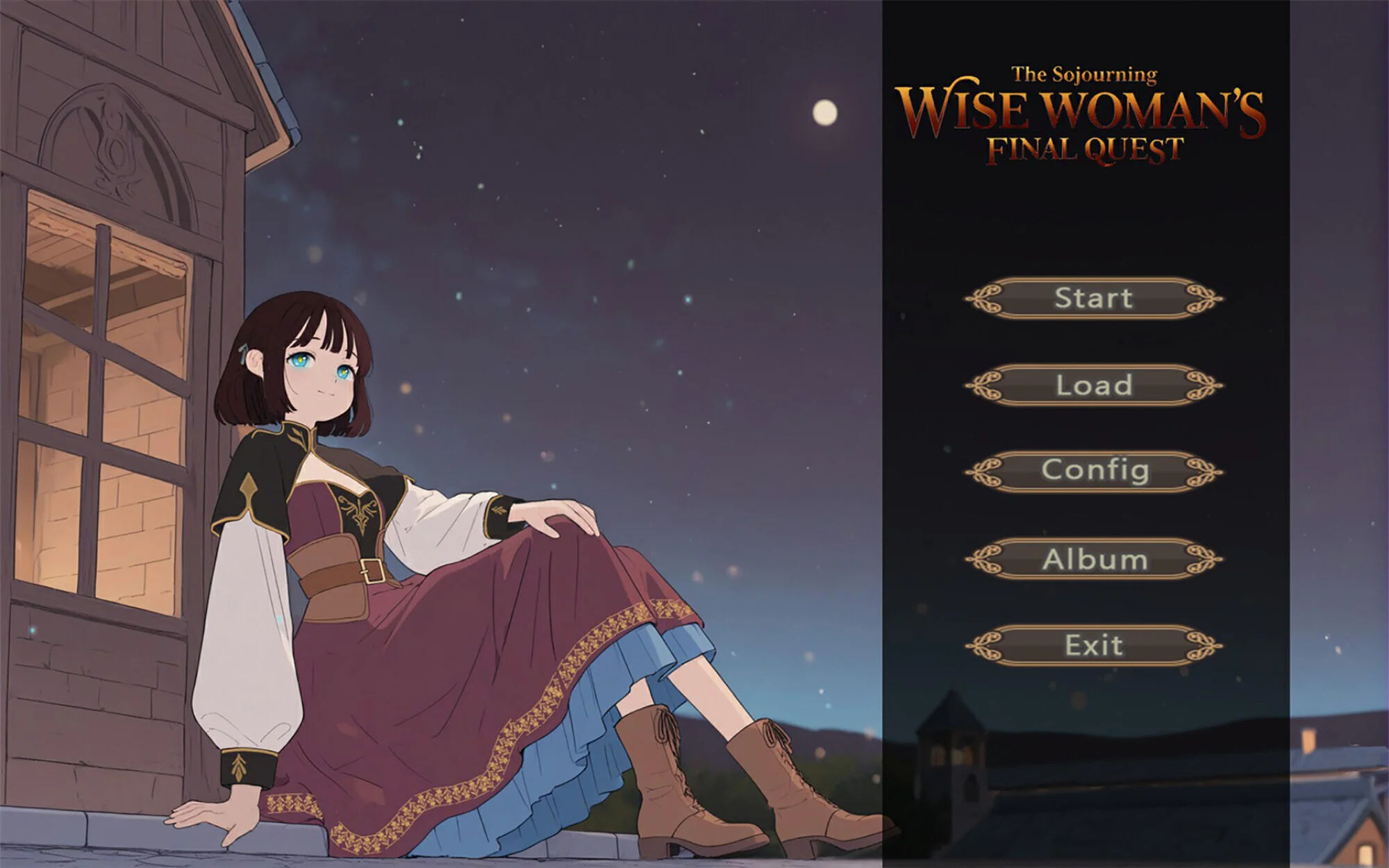 [PC][新作ADV/官中/百合/2D]旅居魔女与她的毕业课题 The Sojourning Wise Woman’s Final Quest 官方中文版 [2.13GB] - 芒果游戏库-芒果游戏库