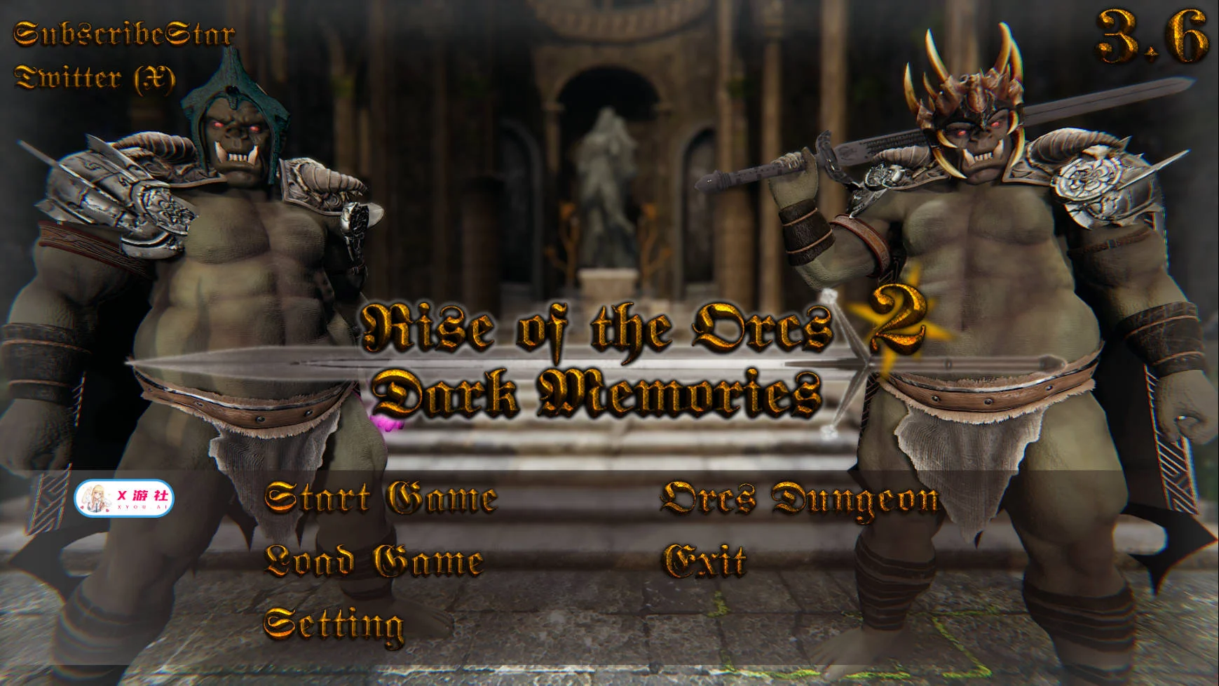 [PC][SLG/汉化/动态/3D]兽人崛起2：黑暗记忆/Rise of the Orcs 2 Dark Memories V3.6 AI汉化 [3500.3MB]-芒果游戏库