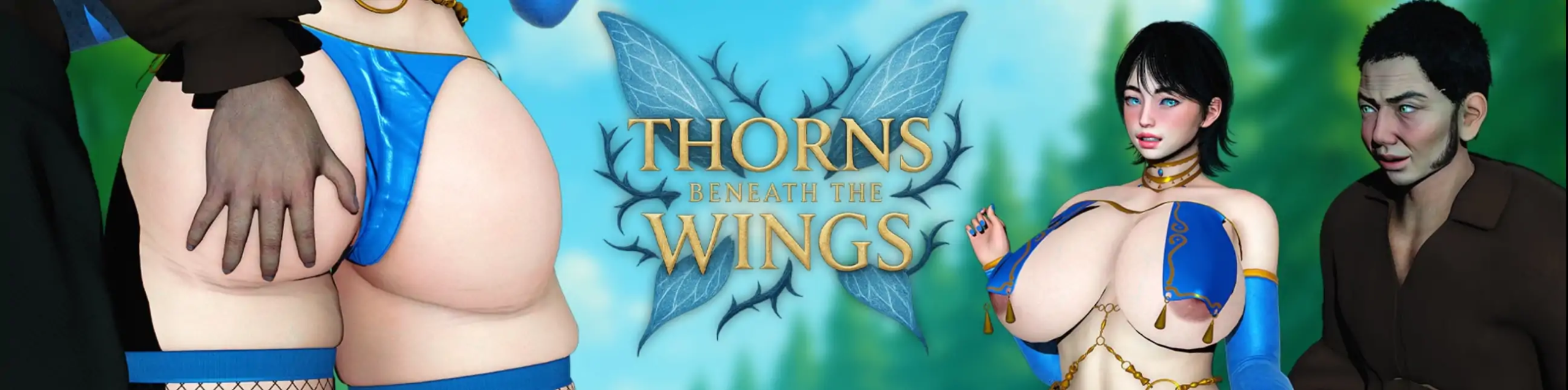 [PC+安卓][巨乳SLG/汉化/NTR/欧美]荆棘之翼 Thorns Beneath the Wings v0.10 AI汉化版 [4727.6MB] - 芒果游戏库-芒果游戏库