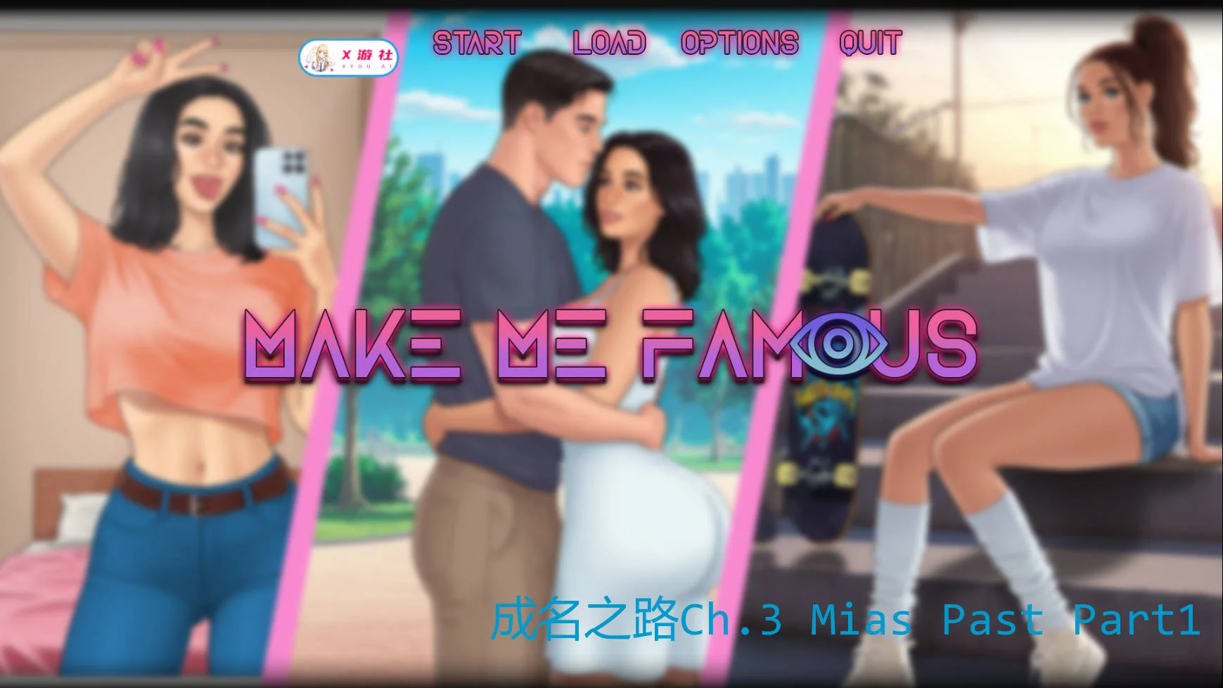 [PC][SLG/汉化/动态/]成名之路/Make Me Famous Ch.3 Mia's Past Part1 AI汉化] [562.0MB] - 芒果游戏库-芒果游戏库