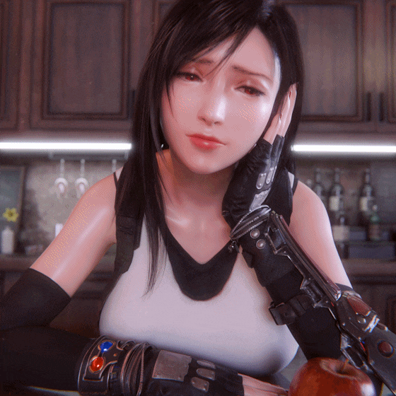 [3D/无修/CV]Pantsushi 12月新作：Tifa is Lonely 蒂法 [252.7MB] - 芒果游戏库-芒果游戏库
