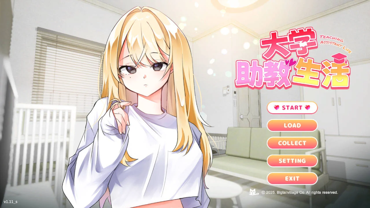 [PC][SLG/官中/动态/]大学助教生活 v1.11 官方中文 [1478.3MB]-芒果游戏库