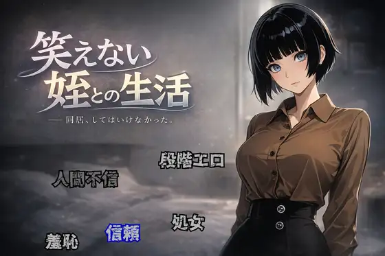 [PC][新作RPG/汉化/阿黑颜/2D]无法露出笑容的、与侄女同居的日子 笑えない姪との生活 AI汉化版 [960MB] - 芒果游戏库-芒果游戏库